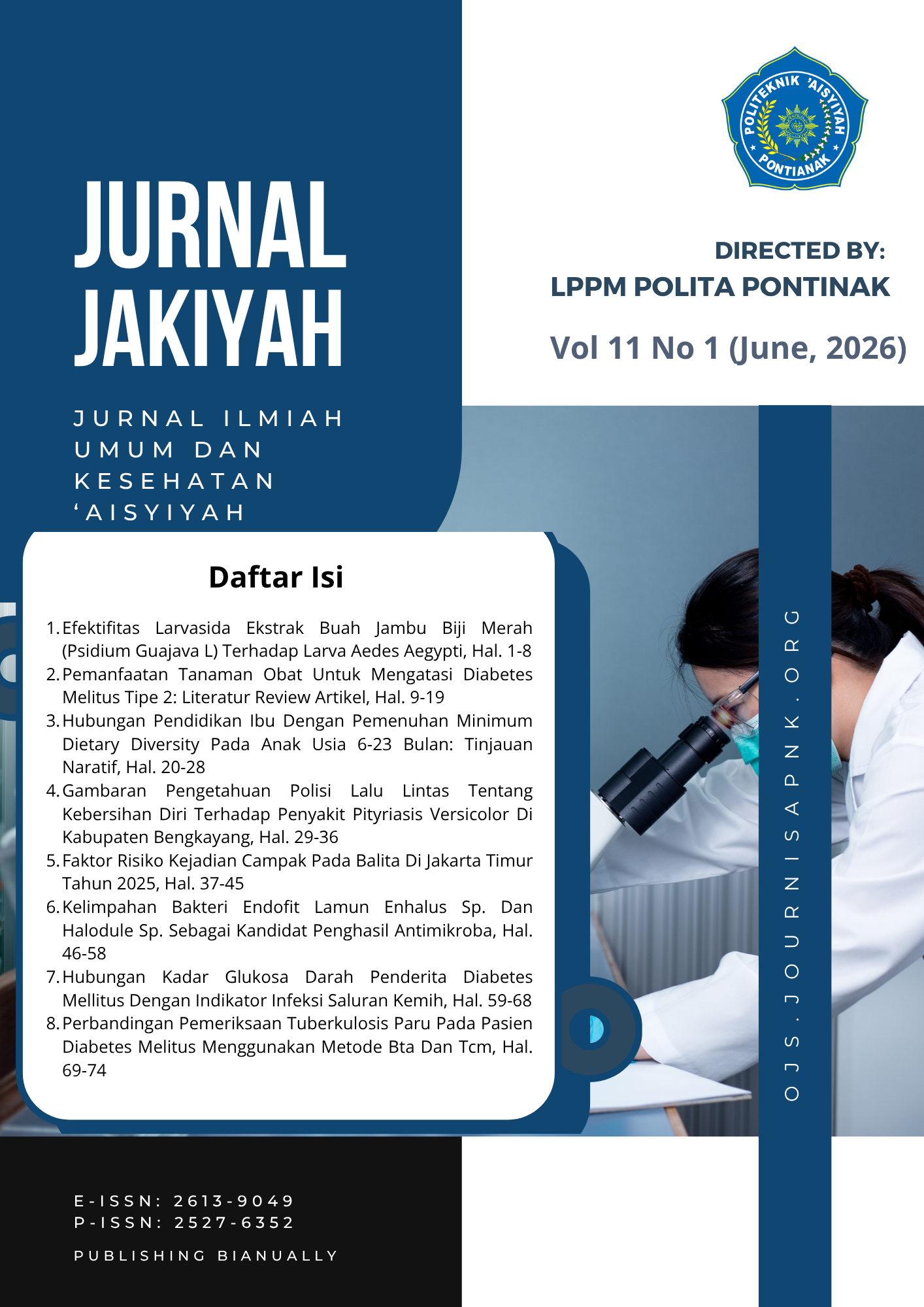 					View Vol. 11 No. 1 (2026): Vol.11 No 1 (2026)
				